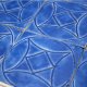 kafle dekor niebieski kobaltowy geometryczny