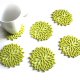 filcowe astry pod kubek, limonka 6szt.