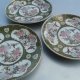 orientalny porcelanowy talerz dekoracyjny 16 cm I I I