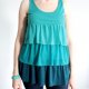 Top vintage morskie fale