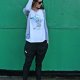 SPODNIE 2 BUTTONS JEANS PANTS UNISEX