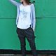 SPODNIE 2 BUTTONS JEANS PANTS UNISEX