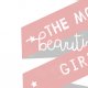 PLAKAT - MOST BEAUTIFUL GIRL -A3