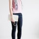 LEVIS bluzka vintage pudrowa