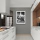Plakat 100x70 cm FOTO - Architektura czarno-biała_08 - Wieża Avala