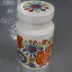Oryginał lata 60-te  Psychodelic British Gaymime  porcelanowy duży przyprawnik Rarytas
