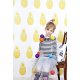 TAPETA DLA DZIECI YELLOW PINEAPPLES