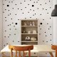 TAPETA DLA DZIECI BLACK DOTS