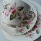 duchess fuchsia  Bone China England   Porcelanowy komplet śniadaniowy II