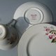 duchess fuchsia  Bone China England   Porcelanowy komplet śniadaniowy IV