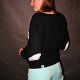 GIRL SHORT PANTS mięta dresowe