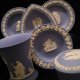 WEDGWOOD ❀ڿڰۣ❀ Jasper ware ❀ڿڰۣ❀ porcelana biskwitowa ❀ڿڰۣ❀ talerzyk