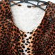 pluszowa bluzka PLUS SIZE leopard print