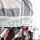 Chusta vintage Dwustronna unikat PATCHWORK