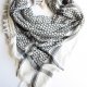 Chusta vintage Dwustronna unikat PATCHWORK