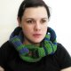 Szal-pętla   Madame in Chains  Green