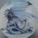 crown 1992  - Winter by John.  j. woodward - enchantica - kolekcjonerski talerz porcelanowy