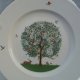 portmeirion - Enchanted tree - nowy  ,20 cm średnicy -  oryginalny talerzyk  -szlachetna porcelana -rzadko spotykana seria