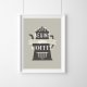 PLAKAT life begins after coffee....A3