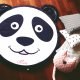 Mata do zabawy panda z imieniem dziecka