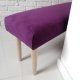 Ławka siedzisko gładka fioletowa fiolet różne kolory tapicerowana skandynawskie ławeczka NA WYMIAR