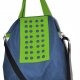 Torba hobo XXL kobalt-limonka