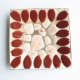 Ceramiczny talerzyk podstawek popielniczka
