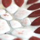 Ceramiczny talerzyk podstawek popielniczka