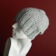 100% WOOL * SZARA * UNISEX * czapka zimowa wełniana