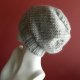 100% WOOL * SZARA * UNISEX * czapka zimowa wełniana