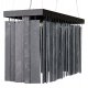 Lampa wisząca grafitowa RAIN medium łupek