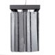 Lampa wisząca grafitowa RAIN medium łupek