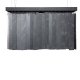 Lampa wisząca grafitowa RAIN medium łupek