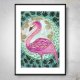 FLAMING Plakat 30x40