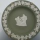 Wedgwood Antique green kolekcjonerska użytkowa biskwitowa porcelana