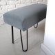 Ławeczka ławka LOFT STYLE nowoczesny styl nowoczesna pufa siedzisko HAIRPIN LEGS metalowe indriustialny
