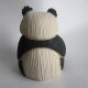 artystyczna ceramiczna wielce śliczna misia Panda ręcznie wykonana I zdobiona