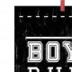 PLAKAT - BOYS RULE |BLACK |A3