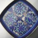 Royal copenhagen 1968  " tenera series " blue art pottery by Marianne Johnson 142/2883 vintage denmark