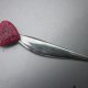 Love Love aluminium i  ręcznie  malowane  drewno -hand made nożyk do listów