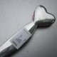 Love Love aluminium i  ręcznie  malowane  drewno -hand made nożyk do listów