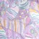 Zwiewna chusta vintage abstrakcyjne printy