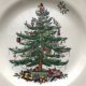 SPODE ❤ Patera na stopie 27,5cm. - Christmas Tree - Markowa i poszukiwana porcelana - NOWA!