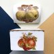 OWOCOWE PUZDRO - SZKATUŁA ❀ڿڰۣ❀ Sygnowane i markowe ❀ڿڰۣ❀ Gruszki,jabłka,czereśnie, porzeczki, pigwa i orzechy #9