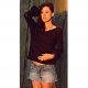 CZARNY SWETER HANDMADE
