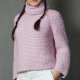 Różowy sweter