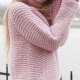 Różowy sweter