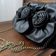 wieczorowa torebka na łańcuszku vintage Fantazyjna