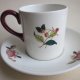 WEDGWOOD -BARLASTON ROSE - FILIŻANKA ZE SPODKIEM - NIEPOSPOLITA SERIA - PIĘKNE RÓŻANE ZDOBIENIE