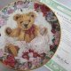 Franklin Mint - A Valentine  for Teddy  by Susan Bengry -limited edition -certyfikat   - kolekcjonerski talerz porcelanowy rzadko spotykana rzecz